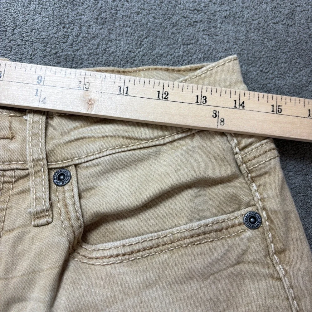 BKE Jeans Mens 29x32 Tan Jake Straight Leg Stretch Denim Khaki Casual Everyday